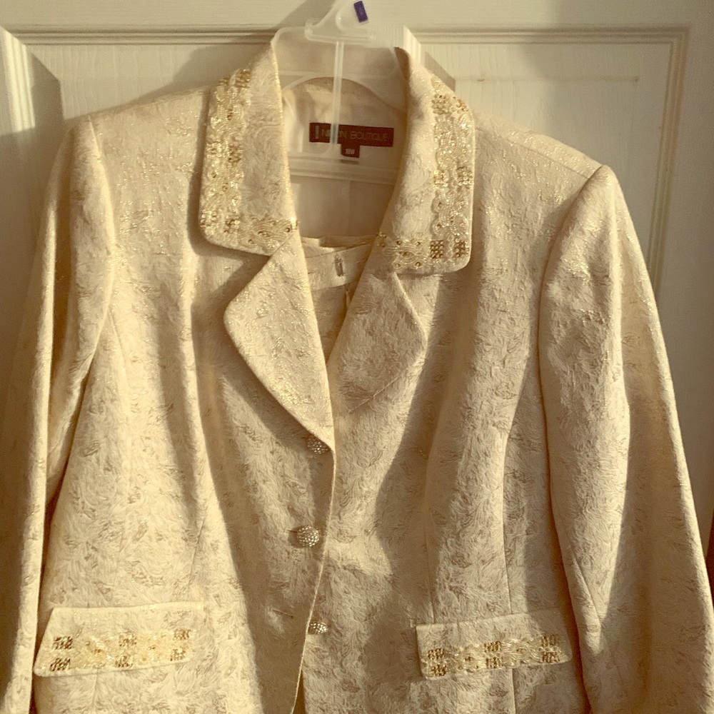 Gold & Cream Suit